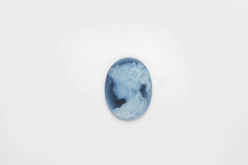 cameo with woman